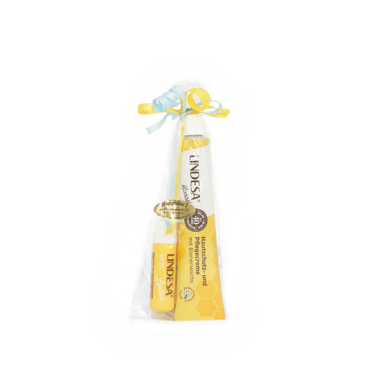 2er Geschenkset – Lippenbalsam & Handcreme mit Bienenwachs