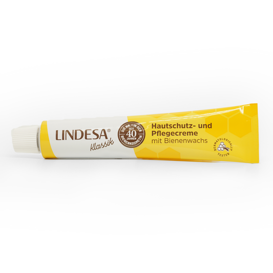 Lindesa Klassik- Hautschutz- und Pflegecreme mit Bienenwachs